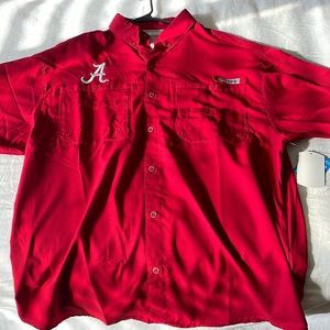 Men’s Columbia PFG long sleeve Alabama fishing shirt NWT